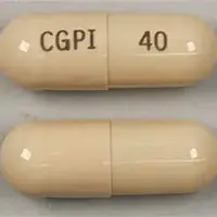 Oracea (Doxycycline [ dox-i-sye-kleen ])-CGPI 40-40 mg-Beige-Capsule-shape