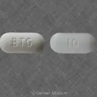 Oxandrin (Oxandrolone [ ox-an-droe-lone ])-BTG 10-10 mg-White-Capsule-shape