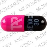 Prevacid (Lansoprazole [ lan-soe-pra-zol ])-TAP PREVACID 30-30 mg-Maroon & Pink-Capsule-shape