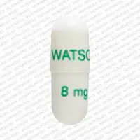 Rapaflo (Silodosin [ sil-oh-doe-sin ])-WATSON 152 8 mg-8 mg-White-Capsule-shape