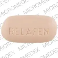 Relafen (Nabumetone [ na-bue-me-tone ])-RELAFEN 750-750 mg-Beige-Oval