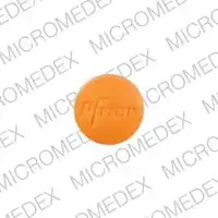 Relpax (Eletriptan [ el-e-trip-tan ])-Pfizer REP 20-20 mg-Orange-Round