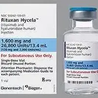 Rituxan hycela (Hyaluronidase and rituximab [ hye-al-ure-on-i-dase ])-medicine-1,600 mg/26,800 Units injection for subcutaneous use