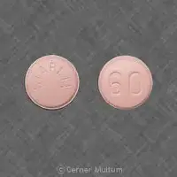 Starlix (Nateglinide (oral) [ na-ta-glye-nide ])-STARLIX 60-60 mg-Pink-Round