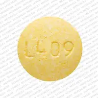 Stay awake (Caffeine [ kaf-een ])-L409-caffeine 200 mg-Yellow-Round