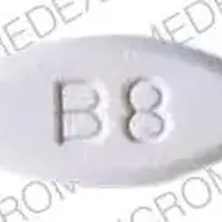 Subutex (Buprenorphine (oral/sublingual) [ bue-pre-nor-feen ])-B8 Logo-8 mg-White-Oval