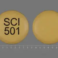 Sular (Nisoldipine [ nye-zol-di-peen ])-SCI 501-17 mg-Yellow-Round