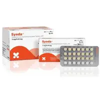 Syeda (Drospirenone and ethinyl estradiol [ dro-spy-re-nown, eth-in-il, ess-tra-dy-ol ])-SZ U3-drospirenone 3 mg / ethinyl estradiol 0.03 mg-Yellow-Round