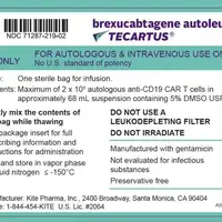 Tecartus (Brexucabtagene autoleucel [ brex-ue-kab-ta-jeen-ah-toe-loo-sel ])-medicine-genetically modified autologous T cells for infusion