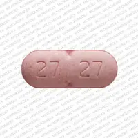 Tegretol (Carbamazepine (oral) [ kar-ba-maz-e-peen ])-TEGRETOL 27 27-200 mg-Pink-Capsule-shape