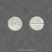 Tegretol (Carbamazepine (oral) [ kar-ba-maz-e-peen ])-TEGRETOL 52 52-100 mg-Pink & Red Specks-Round