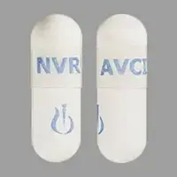 Tobi podhaler (inhalation) (Tobramycin (inhalation) [ toe-bra-my-sin ])-NVR AVCI Logo-28 mg-Clear-Capsule-shape