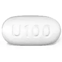 Ubrelvy (Ubrogepant [ ue-broe-je-pant ])-U100-100 mg-White-Capsule-shape