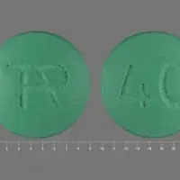 Uloric (Febuxostat [ fe-bux-oh-stat ])-TAP 40-40 mg-Green-Round