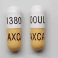 Ultresa (Pancrelipase)-13800Ul Axca-27,600 USP units amylase; 13,800 USP units lipase; 27,600 USP units protease-White / Yellow-Capsule-shape