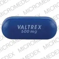 Valtrex (Valacyclovir [ val-a-sye-kloe-veer ])-VALTREX 500 mg-500 mg-Blue-Oval