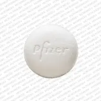 Xeljanz (Tofacitinib)-Pfizer JKI 5-5 mg-White-Round