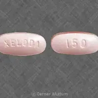 Xeloda (Capecitabine [ kap-e-sye-ta-been ])-XELODA 150-150 mg-Pink-Oval