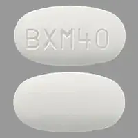 Xofluza (Baloxavir marboxil [ ba-lox-a-vir-mar-box-il ])-BXM40-40 mg-White-Capsule-shape