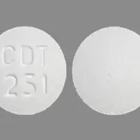 Amlodipine and atorvastatin (Amlodipine and atorvastatin [ am-loe-di-peen-and-a-tor-va-sta-tin ])-CDT 251-2.5 mg / 10 mg-White-Round