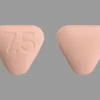 Corlanor (Ivabradine [ eye-vab-ra-deen ])-7.5-7.5 mg-Pink-Three-sided