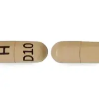 Dabigatran (Dabigatran [ da-big-a-tran ])-H D10-75 mg-Yellow-Capsule-shape