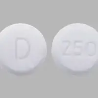 Daliresp (Roflumilast [ roe-floo-mi-last ])-D 250-250 mcg-White-Round