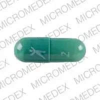 Detrol la (Tolterodine [ tol-ter-oh-deen ])-Logo 2-2 mg-Green-Capsule-shape