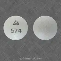 Fortamet (Metformin [ met-for-min ])-Logo 574-500 mg-White-Round