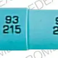 Galzin (Zinc acetate [ zink-as-e-tate ])-93 215 93 215-25 mg-Blue-Capsule-shape