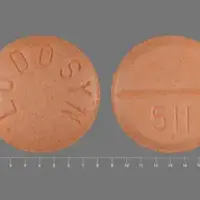 Lodosyn (Carbidopa [ kar-bi-doe-pa ])-LODOSYN 511-25 mg-Orange-Round