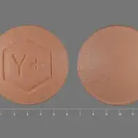 Safyral (Drospirenone, ethinyl estradiol, and levomefolate [ droe-spye-re-none, eth-in-il-es-tra-dye-ol, and-lee-voe-me-foe-late- ])-Y+-drospirenone 3 mg / ethinyl estradiol 0.03 mg / levomefolate calcium 0.451 mg-Orange-Round