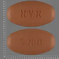 Valturna (Aliskiren and valsartan [ a-lis-ke-rin-and-val-sar-tan ])-NVR SNB-aliskiren 300 mg / valsartan 320 mg-Brown-Oval