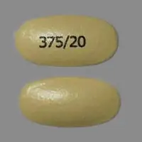 Vimovo (Esomeprazole and naproxen [ ee-soe-mep-ra-zole-and-na-prox-en ])-375/20-esomeprazole 20 mg / naproxen 375 mg-Yellow-Oval