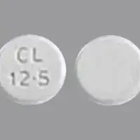 Xenazine (Tetrabenazine [ tet-ra-ben-a-zeen ])-CL 12.5-12.5 mg-White-Round