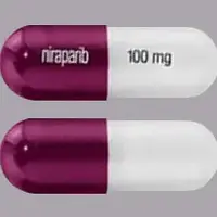 Zejula (Niraparib [ nye-rap-a-rib ])-niraparib 100 mg-100 mg-Purple / White-Capsule-shape