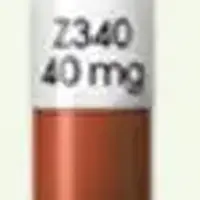 Zohydro er (Hydrocodone (oral) [ hye-droe-koe-done ])-Z340 40 mg-40 mg-Brown & White-Capsule-shape