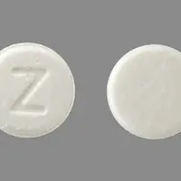 Zomig-zmt (Zolmitriptan (oral) [ zole-mi-trip-tan ])-Z-2.5 mg-White-Round