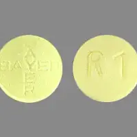 Adempas (Riociguat [ rye-oh-sig-ue-at ])-BAYER BAYER 1 R-1 mg-Yellow-Round