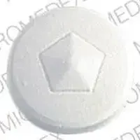 Albenza (Albendazole [ al-ben-da-zole ])-SB 5500-200 mg-White-Round