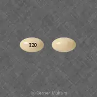 Amnesteem (Isotretinoin (oral) [ eye-so-tret-i-noyn ])-I20-20 mg-Beige / Brown-Capsule-shape