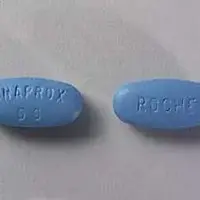 Anaprox-ds (Naproxen [ na-prox-en ])-ANAPROX DS ROCHE-naproxen sodium 550 mg-Blue-Oval