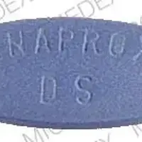 Anaprox-ds (Naproxen [ na-prox-en ])-ANAPROX  DS SYNTEX-550 mg-Blue-Oval