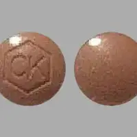 Angeliq (Drospirenone and estradiol [ droe-spye-re-none-and-es-tra-dye-ole ])-CK-drospirenone 0.5 mg / estradiol 1 mg-Pink-Round