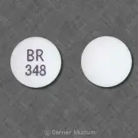 Aplenzin (Bupropion hydrobromide extended-release tablets)-BR 348-348 mg-White-Round