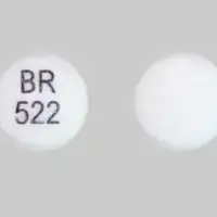 Aplenzin (Bupropion hydrobromide extended-release tablets)-BR 522-522 mg-White-Round