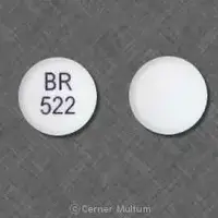 Aplenzin (Bupropion hydrobromide extended-release tablets)-BR 522-522 mg-White-Round