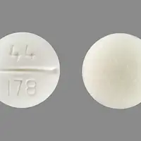 Pseudoephedrine and triprolidine (Pseudoephedrine and triprolidine [ soo-doe-e-fed-rin-and-try-proe-li-deen- ])-44 178-60 mg / 2.5 mg-White-Round