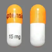 Aptensio xr (Methylphenidate (oral) [ meth-il-fen-i-date ])-Aptensio XR 15 mg-15 mg-Orange & White-Capsule-shape