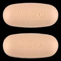 Cefzil (Cefprozil [ sef-proe-zil ])-250 7720-250 mg-Orange-Oval